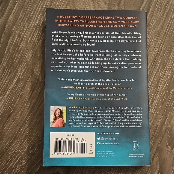 'Just the Nicest Couple' Novel - Orange and Blue Cover - Picture 2 of 2